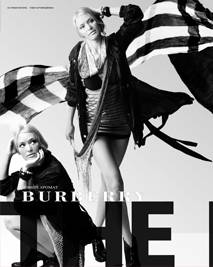 Рэкламнае фота - Паўтор рэкламнага модуля кампаніі Burberry.